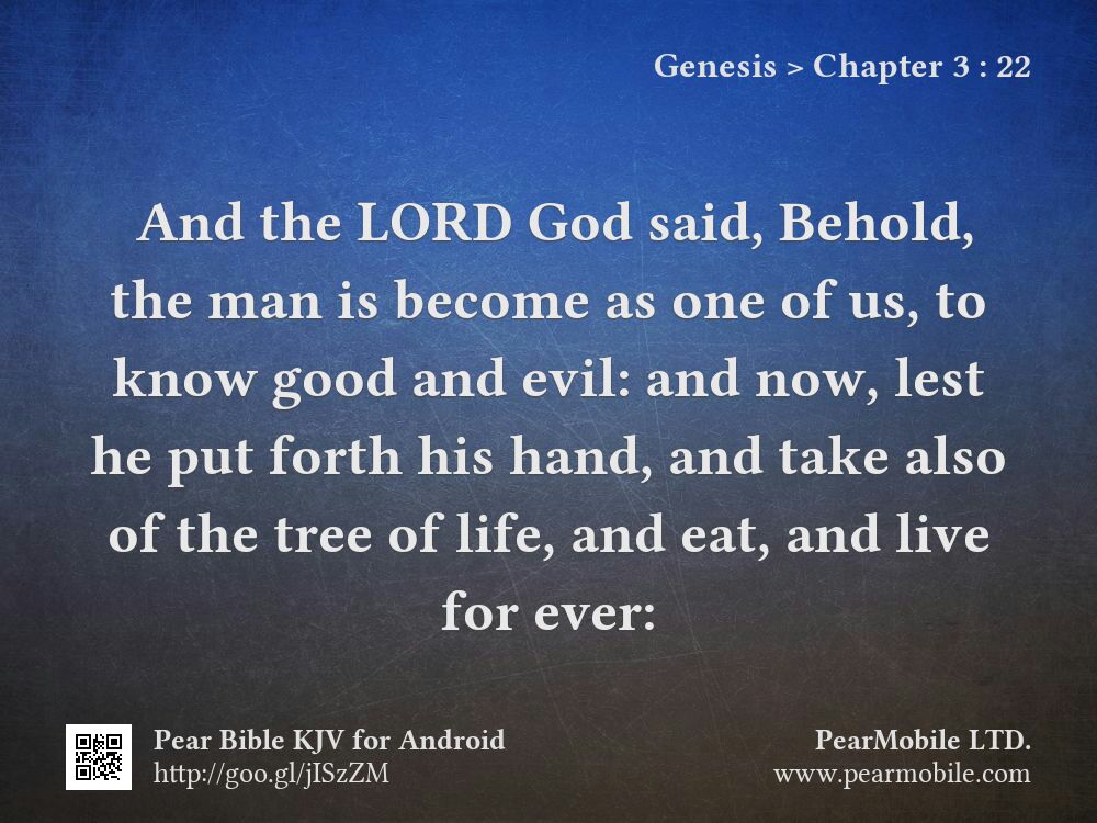Genesis, Chapter 3:22